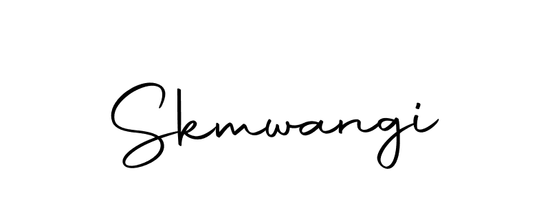 Make a short Skmwangi signature style. Manage your documents anywhere anytime using Autography-DOLnW. Create and add eSignatures, submit forms, share and send files easily. Skmwangi signature style 10 images and pictures png