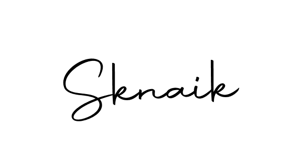 Sknaik stylish signature style. Best Handwritten Sign (Autography-DOLnW) for my name. Handwritten Signature Collection Ideas for my name Sknaik. Sknaik signature style 10 images and pictures png