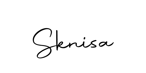 Create a beautiful signature design for name Sknisa. With this signature (Autography-DOLnW) fonts, you can make a handwritten signature for free. Sknisa signature style 10 images and pictures png