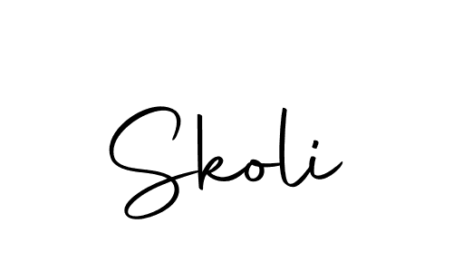 Also we have Skoli name is the best signature style. Create professional handwritten signature collection using Autography-DOLnW autograph style. Skoli signature style 10 images and pictures png