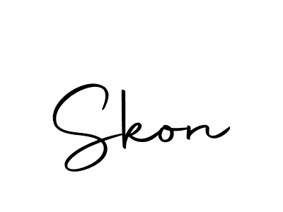 Similarly Autography-DOLnW is the best handwritten signature design. Signature creator online .You can use it as an online autograph creator for name Skon. Skon signature style 10 images and pictures png