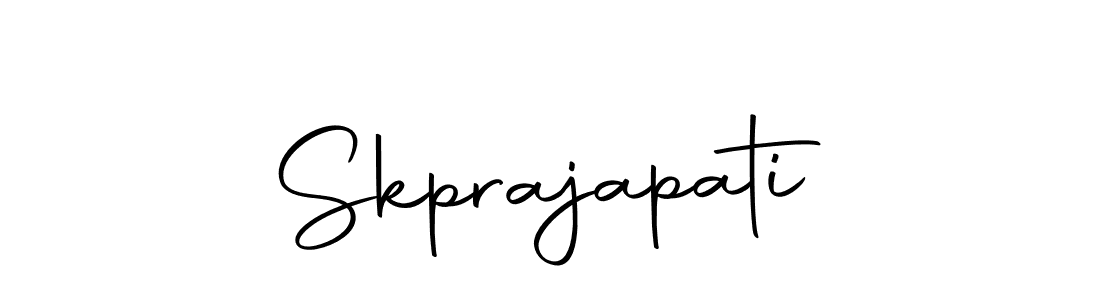 Skprajapati stylish signature style. Best Handwritten Sign (Autography-DOLnW) for my name. Handwritten Signature Collection Ideas for my name Skprajapati. Skprajapati signature style 10 images and pictures png