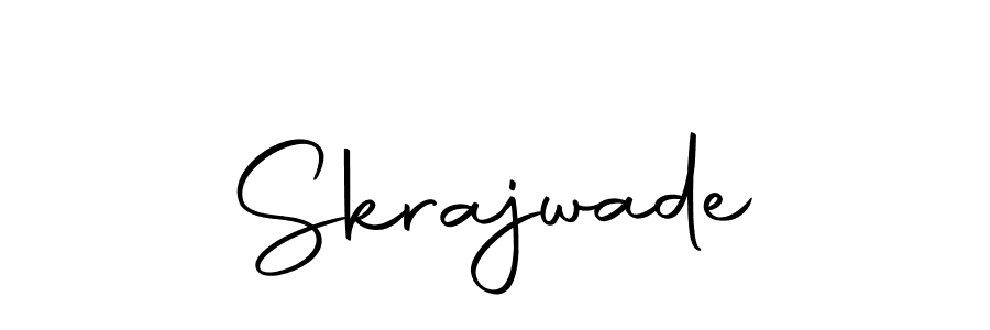 Make a beautiful signature design for name Skrajwade. Use this online signature maker to create a handwritten signature for free. Skrajwade signature style 10 images and pictures png