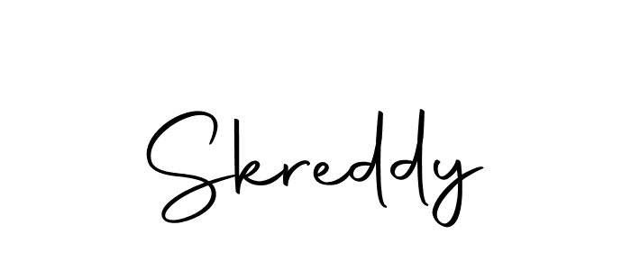 Make a beautiful signature design for name Skreddy. Use this online signature maker to create a handwritten signature for free. Skreddy signature style 10 images and pictures png