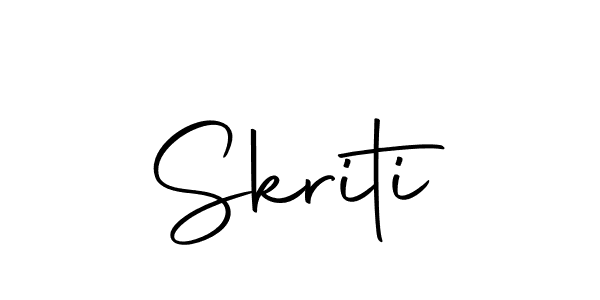 Make a beautiful signature design for name Skriti. With this signature (Autography-DOLnW) style, you can create a handwritten signature for free. Skriti signature style 10 images and pictures png