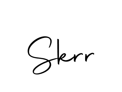 Similarly Autography-DOLnW is the best handwritten signature design. Signature creator online .You can use it as an online autograph creator for name Skrr. Skrr signature style 10 images and pictures png