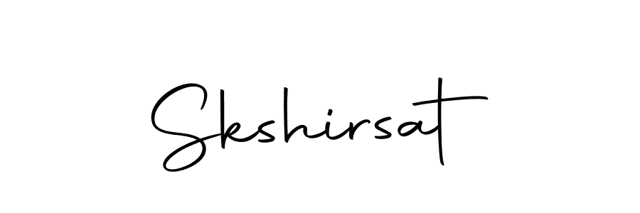 How to make Skshirsat name signature. Use Autography-DOLnW style for creating short signs online. This is the latest handwritten sign. Skshirsat signature style 10 images and pictures png