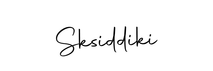 How to make Sksiddiki signature? Autography-DOLnW is a professional autograph style. Create handwritten signature for Sksiddiki name. Sksiddiki signature style 10 images and pictures png