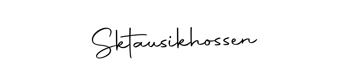 Also we have Sktausikhossen name is the best signature style. Create professional handwritten signature collection using Autography-DOLnW autograph style. Sktausikhossen signature style 10 images and pictures png