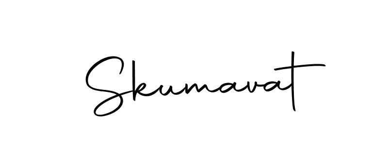 How to make Skumavat signature? Autography-DOLnW is a professional autograph style. Create handwritten signature for Skumavat name. Skumavat signature style 10 images and pictures png