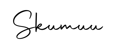 The best way (Autography-DOLnW) to make a short signature is to pick only two or three words in your name. For converting this name Skumuu. Skumuu signature style 10 images and pictures png