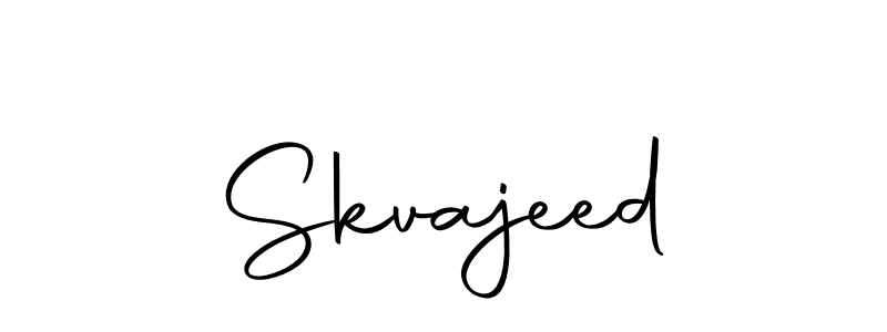 Similarly Autography-DOLnW is the best handwritten signature design. Signature creator online .You can use it as an online autograph creator for name Skvajeed. Skvajeed signature style 10 images and pictures png