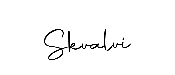 Use a signature maker to create a handwritten signature online. With this signature software, you can design (Autography-DOLnW) your own signature for name Skvalvi. Skvalvi signature style 10 images and pictures png