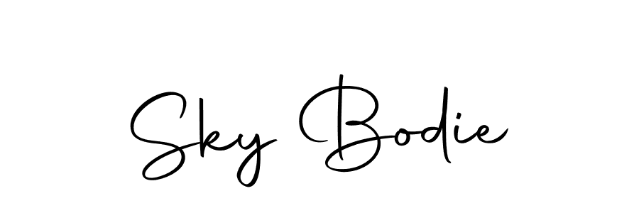 How to make Sky Bodie signature? Autography-DOLnW is a professional autograph style. Create handwritten signature for Sky Bodie name. Sky Bodie signature style 10 images and pictures png