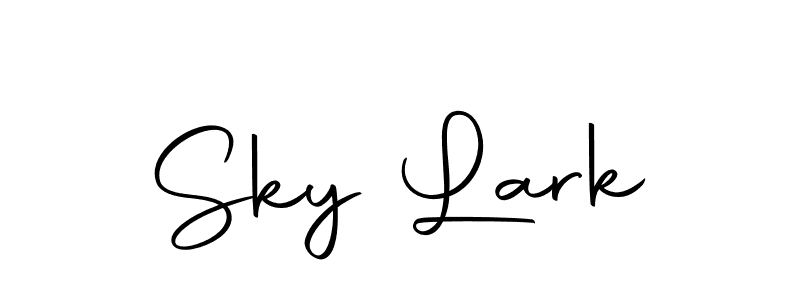 Make a beautiful signature design for name Sky Lark. With this signature (Autography-DOLnW) style, you can create a handwritten signature for free. Sky Lark signature style 10 images and pictures png