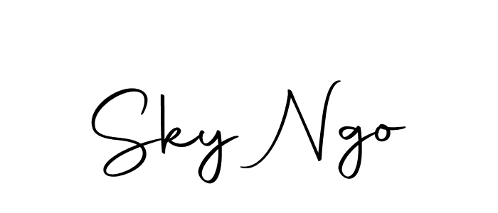 This is the best signature style for the Sky Ngo name. Also you like these signature font (Autography-DOLnW). Mix name signature. Sky Ngo signature style 10 images and pictures png