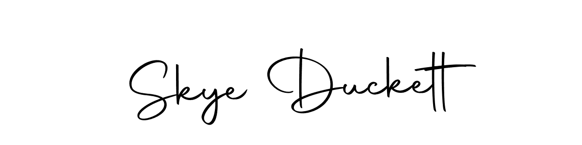 Check out images of Autograph of Skye Duckett name. Actor Skye Duckett Signature Style. Autography-DOLnW is a professional sign style online. Skye Duckett signature style 10 images and pictures png