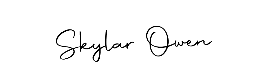 Make a short Skylar Owen signature style. Manage your documents anywhere anytime using Autography-DOLnW. Create and add eSignatures, submit forms, share and send files easily. Skylar Owen signature style 10 images and pictures png