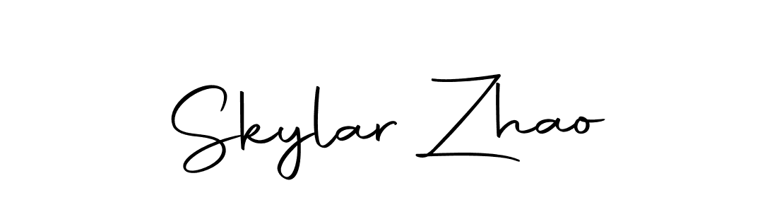 It looks lik you need a new signature style for name Skylar Zhao. Design unique handwritten (Autography-DOLnW) signature with our free signature maker in just a few clicks. Skylar Zhao signature style 10 images and pictures png