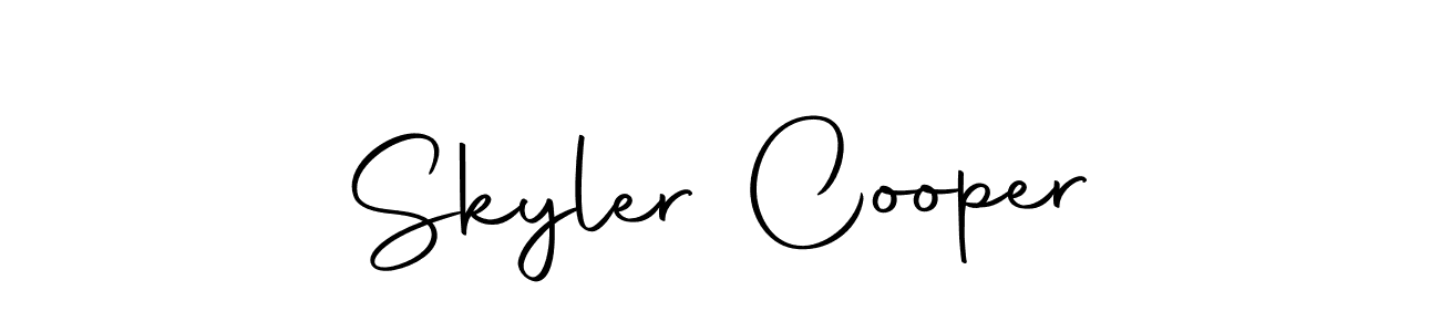 Also we have Skyler Cooper name is the best signature style. Create professional handwritten signature collection using Autography-DOLnW autograph style. Skyler Cooper signature style 10 images and pictures png