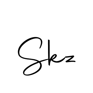 Use a signature maker to create a handwritten signature online. With this signature software, you can design (Autography-DOLnW) your own signature for name Skz. Skz signature style 10 images and pictures png