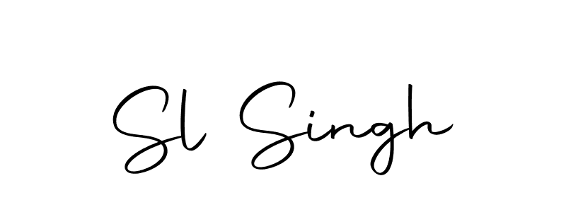 Similarly Autography-DOLnW is the best handwritten signature design. Signature creator online .You can use it as an online autograph creator for name Sl Singh. Sl Singh signature style 10 images and pictures png