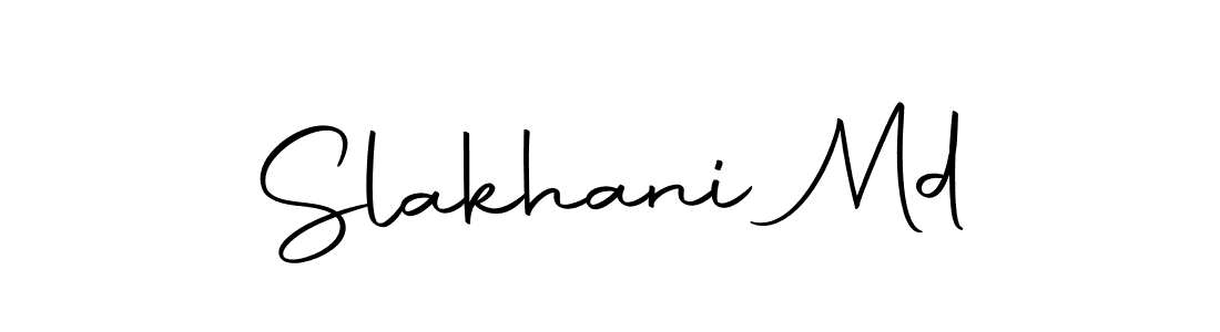 Make a short Slakhani Md signature style. Manage your documents anywhere anytime using Autography-DOLnW. Create and add eSignatures, submit forms, share and send files easily. Slakhani Md signature style 10 images and pictures png