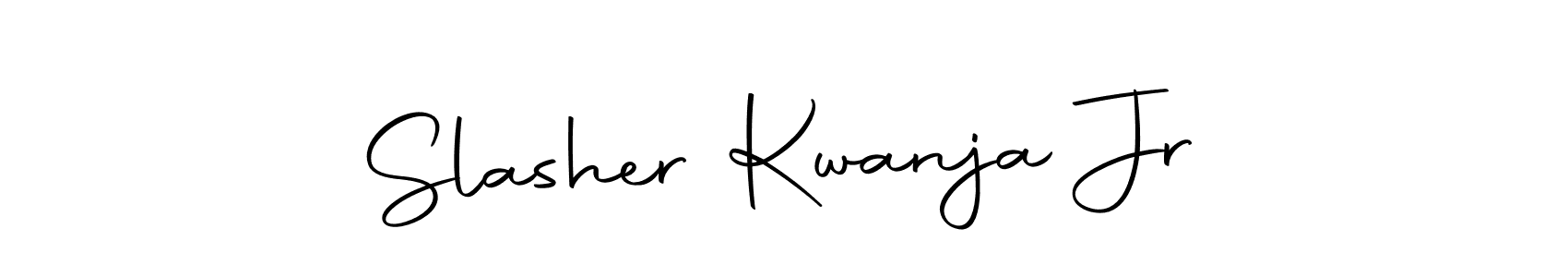 It looks lik you need a new signature style for name Slasher Kwanja Jr. Design unique handwritten (Autography-DOLnW) signature with our free signature maker in just a few clicks. Slasher Kwanja Jr signature style 10 images and pictures png