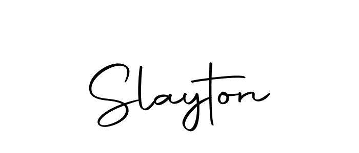 How to make Slayton name signature. Use Autography-DOLnW style for creating short signs online. This is the latest handwritten sign. Slayton signature style 10 images and pictures png