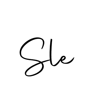 Use a signature maker to create a handwritten signature online. With this signature software, you can design (Autography-DOLnW) your own signature for name Sle. Sle signature style 10 images and pictures png