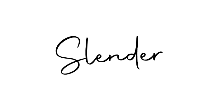 Also we have Slender name is the best signature style. Create professional handwritten signature collection using Autography-DOLnW autograph style. Slender signature style 10 images and pictures png
