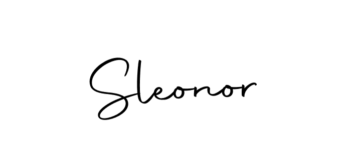 The best way (Autography-DOLnW) to make a short signature is to pick only two or three words in your name. The name Sleonor include a total of six letters. For converting this name. Sleonor signature style 10 images and pictures png