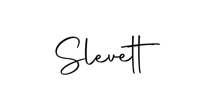 Create a beautiful signature design for name Slevett. With this signature (Autography-DOLnW) fonts, you can make a handwritten signature for free. Slevett signature style 10 images and pictures png