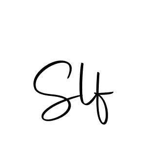 You should practise on your own different ways (Autography-DOLnW) to write your name (Slf) in signature. don't let someone else do it for you. Slf signature style 10 images and pictures png