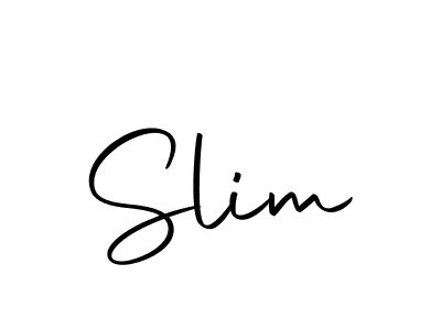 The best way (Autography-DOLnW) to make a short signature is to pick only two or three words in your name. The name Slim include a total of six letters. For converting this name. Slim signature style 10 images and pictures png