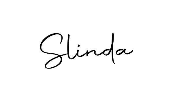 You should practise on your own different ways (Autography-DOLnW) to write your name (Slinda) in signature. don't let someone else do it for you. Slinda signature style 10 images and pictures png