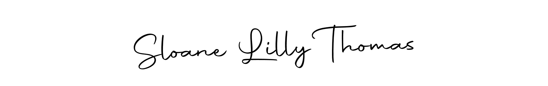 Here are the top 10 professional signature styles for the name Sloane Lilly Thomas. These are the best autograph styles you can use for your name. Sloane Lilly Thomas signature style 10 images and pictures png