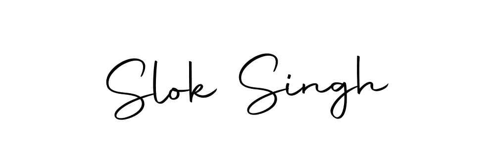 This is the best signature style for the Slok Singh name. Also you like these signature font (Autography-DOLnW). Mix name signature. Slok Singh signature style 10 images and pictures png
