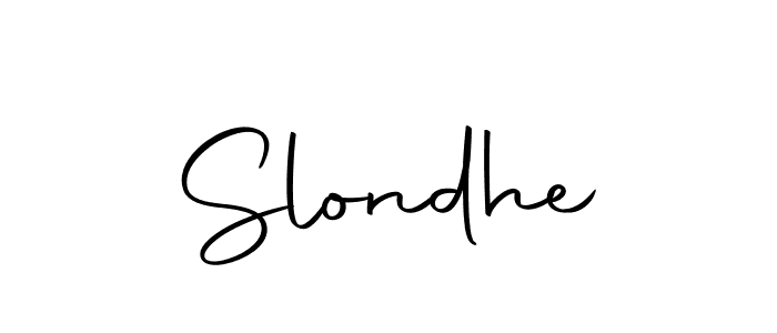 How to make Slondhe name signature. Use Autography-DOLnW style for creating short signs online. This is the latest handwritten sign. Slondhe signature style 10 images and pictures png