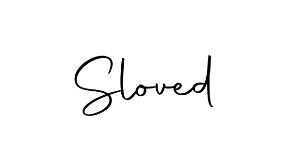 Here are the top 10 professional signature styles for the name Sloved. These are the best autograph styles you can use for your name. Sloved signature style 10 images and pictures png