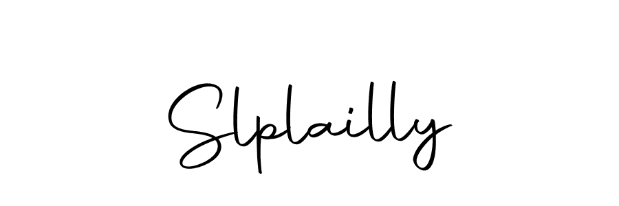 Similarly Autography-DOLnW is the best handwritten signature design. Signature creator online .You can use it as an online autograph creator for name Slplailly. Slplailly signature style 10 images and pictures png