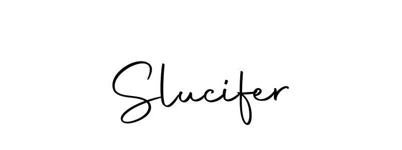 Similarly Autography-DOLnW is the best handwritten signature design. Signature creator online .You can use it as an online autograph creator for name Slucifer. Slucifer signature style 10 images and pictures png