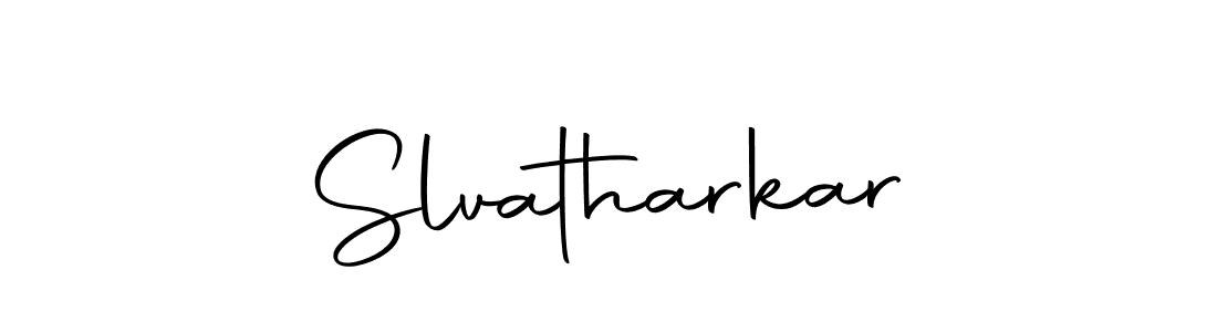 How to make Slvatharkar name signature. Use Autography-DOLnW style for creating short signs online. This is the latest handwritten sign. Slvatharkar signature style 10 images and pictures png