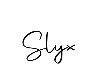 if you are searching for the best signature style for your name Slyx. so please give up your signature search. here we have designed multiple signature styles  using Autography-DOLnW. Slyx signature style 10 images and pictures png