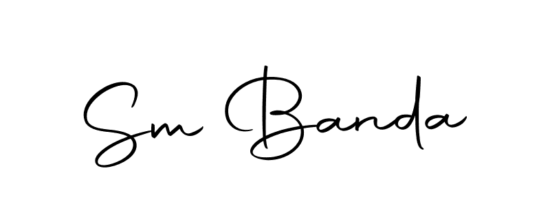 Also You can easily find your signature by using the search form. We will create Sm Banda name handwritten signature images for you free of cost using Autography-DOLnW sign style. Sm Banda signature style 10 images and pictures png