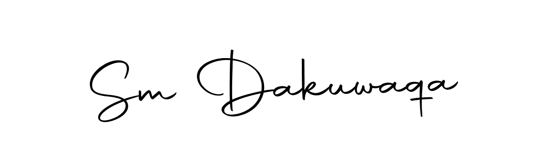 Create a beautiful signature design for name Sm Dakuwaqa. With this signature (Autography-DOLnW) fonts, you can make a handwritten signature for free. Sm Dakuwaqa signature style 10 images and pictures png