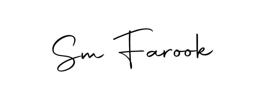 if you are searching for the best signature style for your name Sm Farook. so please give up your signature search. here we have designed multiple signature styles  using Autography-DOLnW. Sm Farook signature style 10 images and pictures png