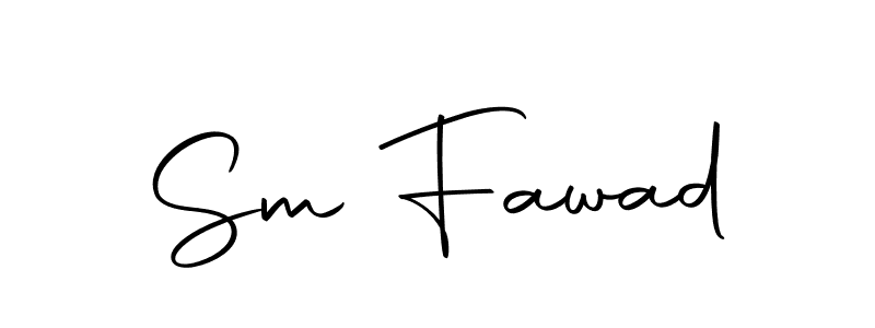 Also we have Sm Fawad name is the best signature style. Create professional handwritten signature collection using Autography-DOLnW autograph style. Sm Fawad signature style 10 images and pictures png