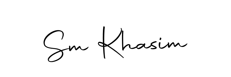 Make a short Sm Khasim signature style. Manage your documents anywhere anytime using Autography-DOLnW. Create and add eSignatures, submit forms, share and send files easily. Sm Khasim signature style 10 images and pictures png