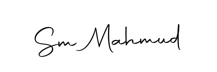 Make a short Sm Mahmud signature style. Manage your documents anywhere anytime using Autography-DOLnW. Create and add eSignatures, submit forms, share and send files easily. Sm Mahmud signature style 10 images and pictures png